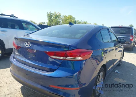 2018 Hyundai Elantra Sel из США, поврежденный, VIN 5NPD84LF4JH222093